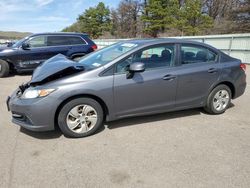 Salvage cars for sale from Copart Brookhaven, NY: 2013 Honda Civic LX