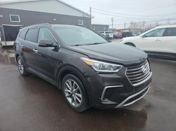 Salvage cars for sale at Moncton, NB auction: 2019 Hyundai Santa FE XL SE