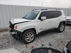 Salvage cars for sale from Copart Columbus, OH: 2018 Jeep Renegade Latitude