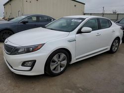Salvage cars for sale from Copart Haslet, TX: 2015 KIA Optima Hybrid