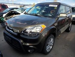 Salvage cars for sale at Littleton, CO auction: 2012 KIA Soul +