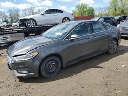 Salvage cars for sale from Copart Baltimore, MD: 2017 Ford Fusion SE