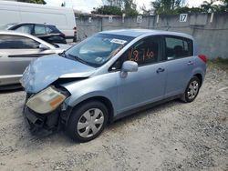 Salvage cars for sale at Opa Locka, FL auction: 2010 Nissan Versa S