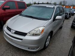 Toyota Vehiculos salvage en venta: 2004 Toyota Sienna XLE