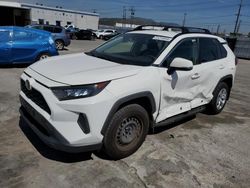 Salvage cars for sale from Copart Sun Valley, CA: 2019 Toyota Rav4 LE