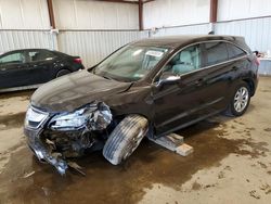 Salvage cars for sale at Pennsburg, PA auction: 2017 Acura RDX Technology