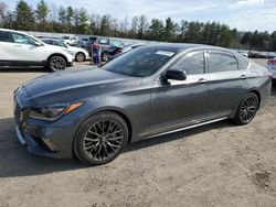Salvage cars for sale from Copart Finksburg, MD: 2018 Genesis G80 Sport