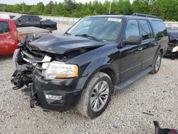 Ford Expedition el xlt salvage cars for sale: 2015 Ford Expedition EL XLT