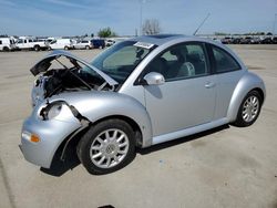 Vehiculos salvage en venta de Copart Sacramento, CA: 2004 Volkswagen New Beetle GLS