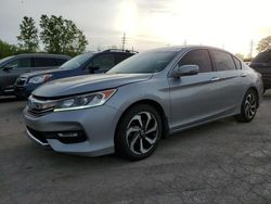 Salvage cars for sale from Copart Bridgeton, MO: 2017 Honda Accord EXL
