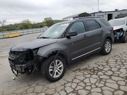 Ford Explorer salvage cars for sale: 2018 Ford Explorer XLT