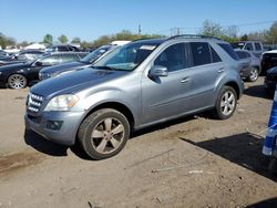 Mercedes-Benz ML 350 4matic salvage cars for sale: 2011 Mercedes-Benz ML 350 4matic