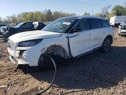Salvage cars for sale from Copart Chalfont, PA: 2021 Lincoln Corsair Reserve