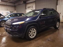 Salvage cars for sale at Elgin, IL auction: 2016 Jeep Cherokee Sport