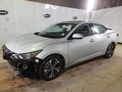 Salvage cars for sale from Copart Longview, TX: 2022 Nissan Sentra SV