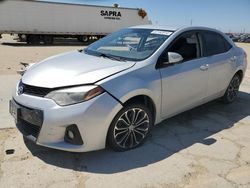 Salvage cars for sale from Copart Sun Valley, CA: 2015 Toyota Corolla L