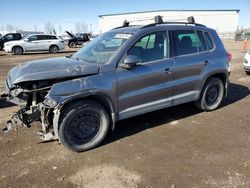 Salvage cars for sale at Rocky View County, AB auction: 2015 Volkswagen Tiguan S