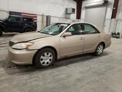 Salvage cars for sale at Avon, MN auction: 2002 Toyota Camry LE
