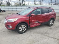 Salvage cars for sale at West Mifflin, PA auction: 2019 Ford Escape SEL