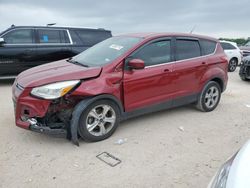 Salvage cars for sale at San Antonio, TX auction: 2015 Ford Escape SE