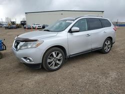 Salvage cars for sale at Rocky View County, AB auction: 2014 Nissan Pathfinder S