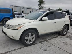 Salvage cars for sale at Tulsa, OK auction: 2005 Nissan Murano SL