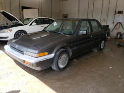 Salvage cars for sale at Madisonville, TN auction: 1987 Honda Accord LX