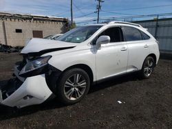 Salvage cars for sale at New Britain, CT auction: 2015 Lexus RX 450H