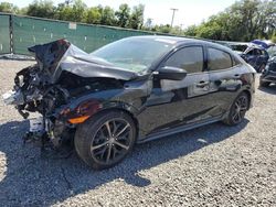 Salvage cars for sale at auction: 2021 Honda Civic Sport