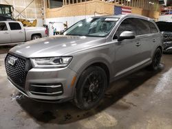 Flood-damaged cars for sale at auction: 2017 Audi Q7 Premium Plus