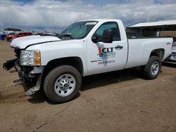 Salvage trucks for sale at Brighton, CO auction: 2013 Chevrolet Silverado K3500