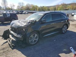 Salvage cars for sale at Grantville, PA auction: 2017 Acura MDX Technology
