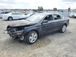 Chevrolet salvage cars for sale: 2017 Chevrolet Impala LS