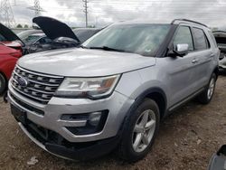 Salvage cars for sale from Copart Elgin, IL: 2016 Ford Explorer XLT