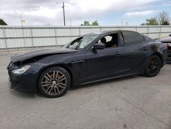 Salvage cars for sale from Copart Littleton, CO: 2017 Maserati Ghibli S