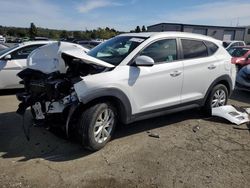 Salvage cars for sale at Vallejo, CA auction: 2021 Hyundai Tucson Limited