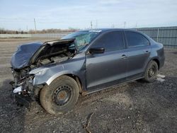 Salvage cars for sale from Copart Ontario Auction, ON: 2011 Volkswagen Jetta Base