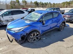 Salvage cars for sale at Exeter, RI auction: 2021 Toyota C-HR XLE