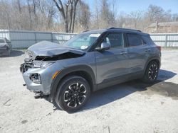 Salvage cars for sale at Albany, NY auction: 2022 Chevrolet Trailblazer LT