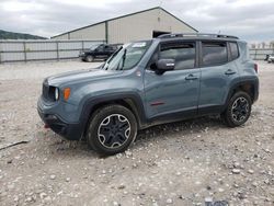 Jeep Renegade Trailhawk salvage cars for sale: 2015 Jeep Renegade Trailhawk