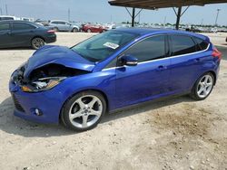 Salvage cars for sale at Temple, TX auction: 2014 Ford Focus Titanium