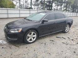 Salvage cars for sale from Copart Loganville, GA: 2012 Volkswagen Passat SE