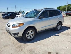 Salvage cars for sale at Oklahoma City, OK auction: 2011 Hyundai Santa FE GLS