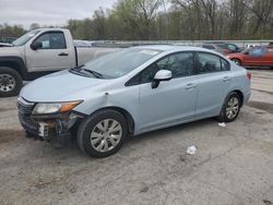 Honda Civic lx Vehiculos salvage en venta: 2012 Honda Civic LX