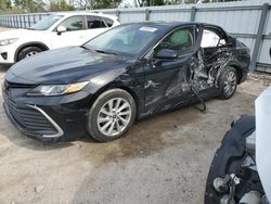 Salvage cars for sale from Copart Riverview, FL: 2021 Toyota Camry LE