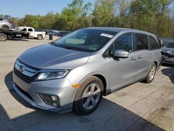Salvage cars for sale from Copart Ellwood City, PA: 2020 Honda Odyssey EXL