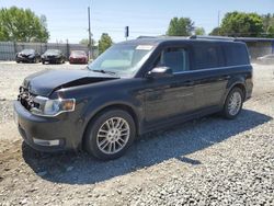 Salvage cars for sale at Mebane, NC auction: 2014 Ford Flex SEL