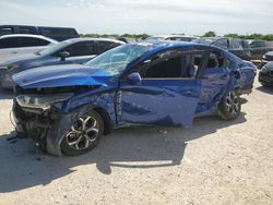 Salvage cars for sale at San Antonio, TX auction: 2019 KIA Forte FE