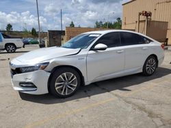 Salvage cars for sale at Gaston, SC auction: 2019 Honda Accord Hybrid EXL