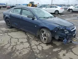Salvage cars for sale at Woodhaven, MI auction: 2012 Chevrolet Malibu LS
